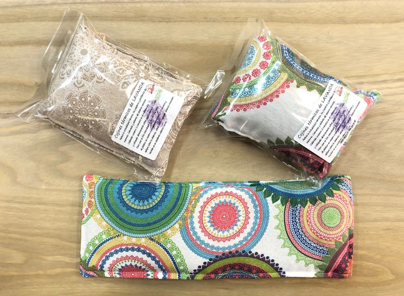 Cojín térmico Lavanda colores